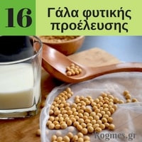 Υγιεινά ροφήματα - Γάλα φυτικής προέλευσης