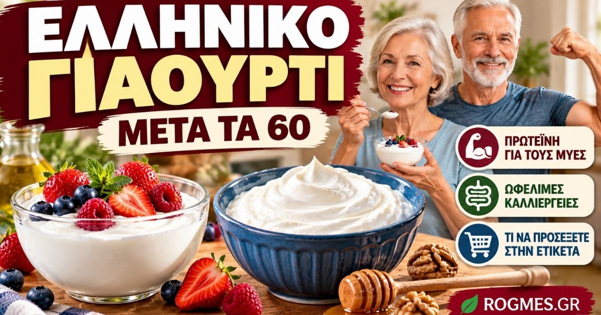 Ελληνικό Γιαούρτι Μετά τα 50: Οφέλη για τους Μύες