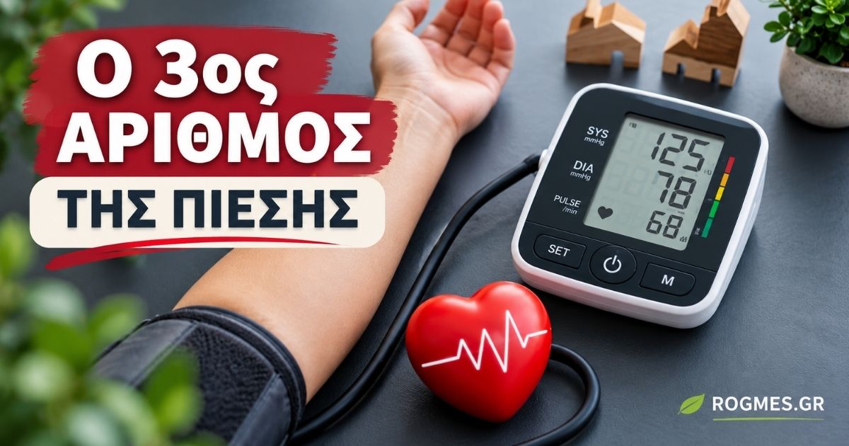Πίεση Παλμού - Ο 3ος Αριθμός της Πίεσης Μετά τα 50