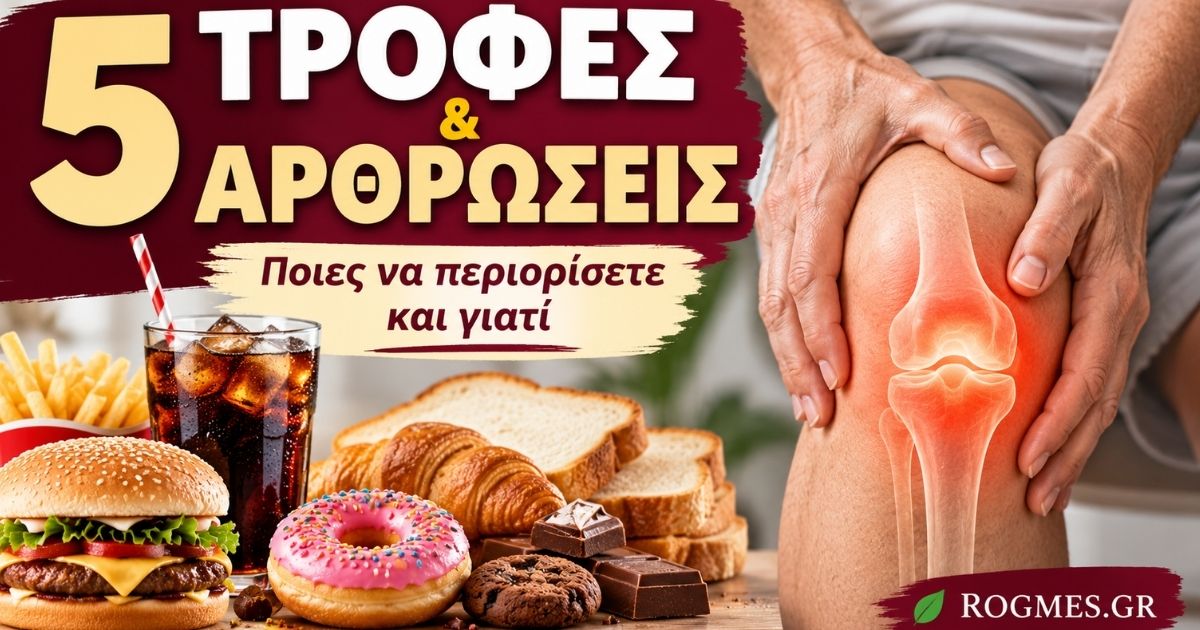 Πόνος στις Αρθρώσεις: 5 Τροφές που Αξίζει να Περιορίσετε
